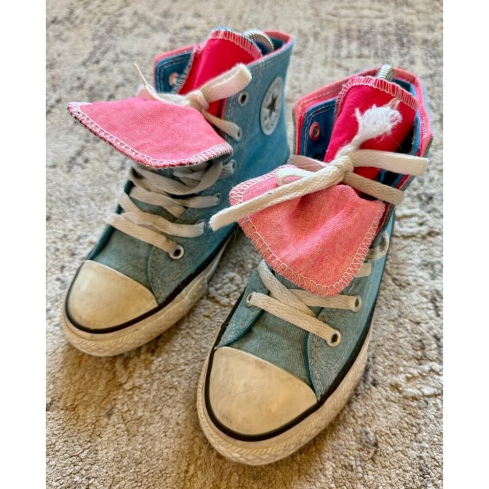 Converse Girls Sneakers Size 1 Blue